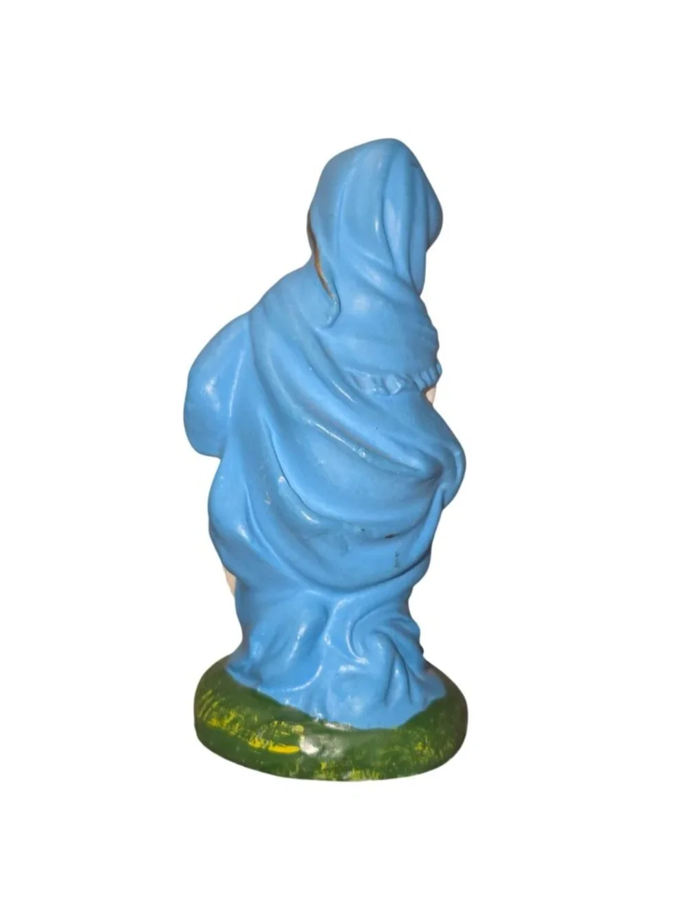 Vtg Virgin Mary Kneeling Nativity Christmas Italian Figurine Paper Mache